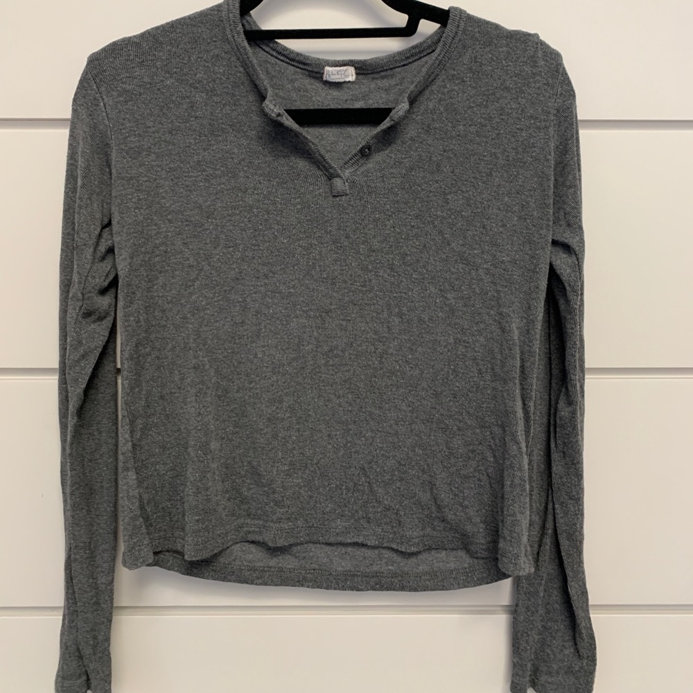 Grey Brandy long sleeve
